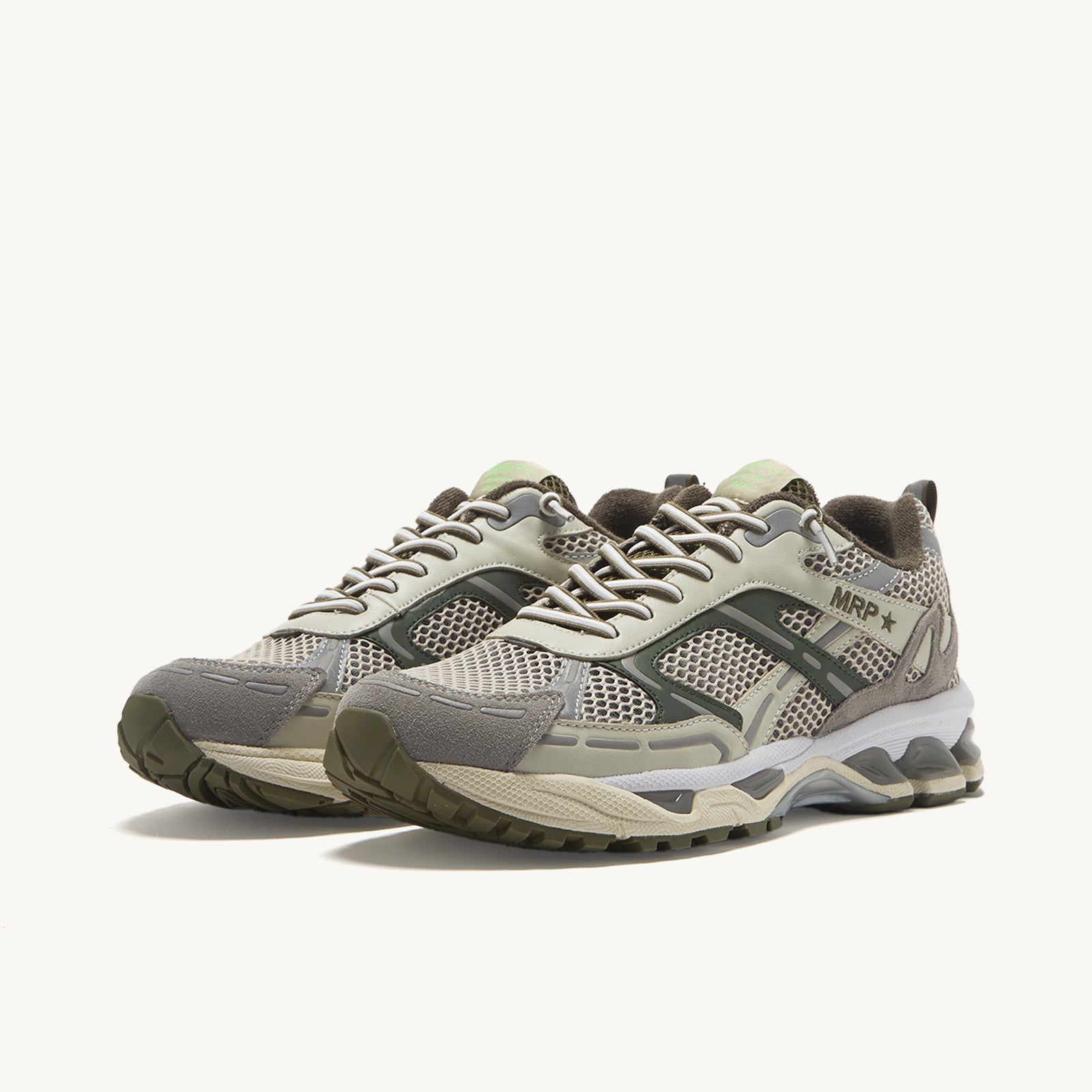 Melrose Grigio Bianco Verde